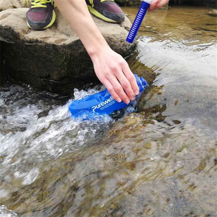 防災グッズ 携帯用コンパクト浄水ボトル