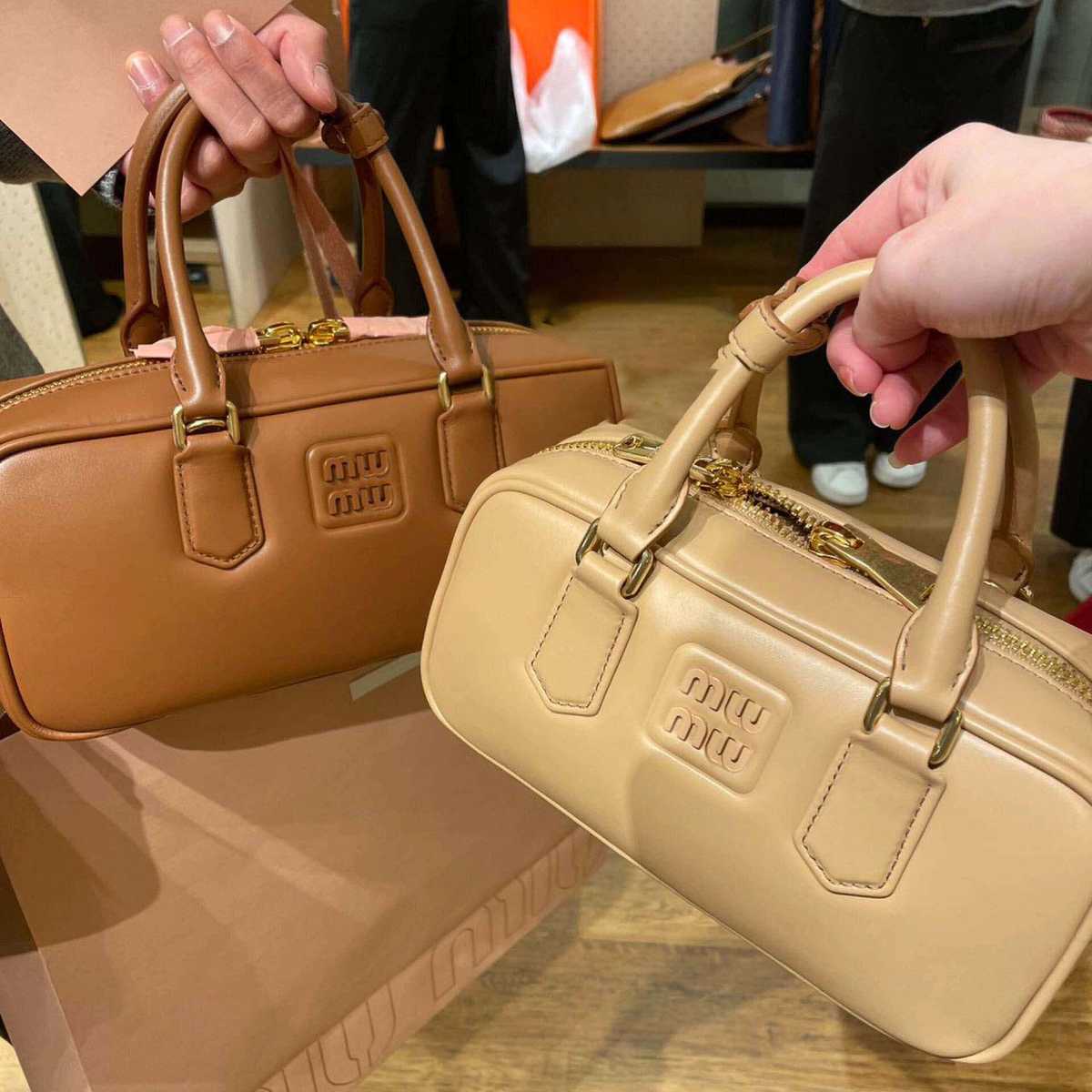 ボストンバッグ ミニダブルジップハンドバッグ