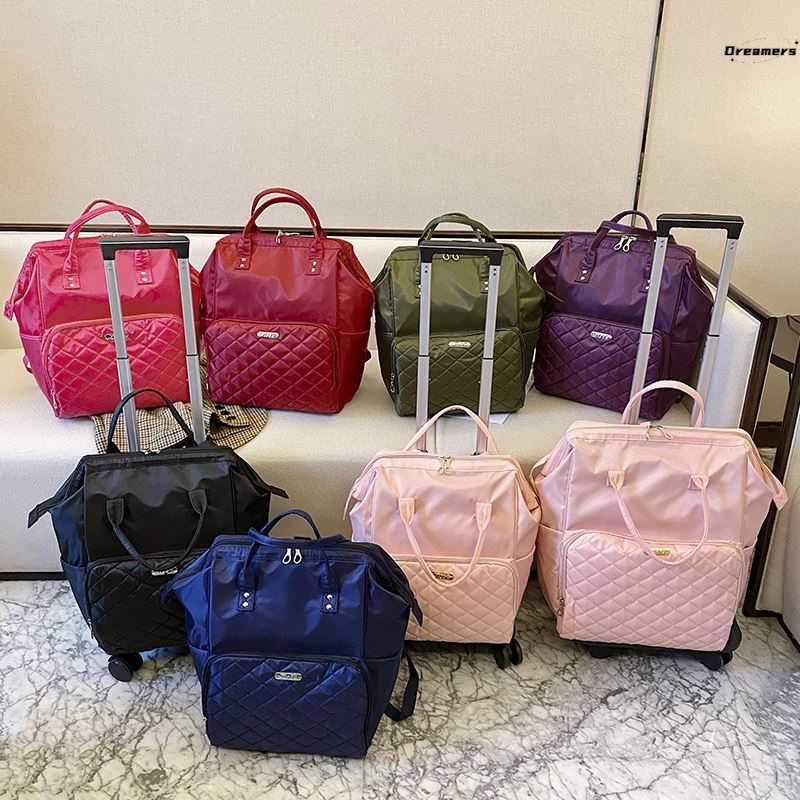 ボストンバッグ 多機能キャリー型ボストンバッグ