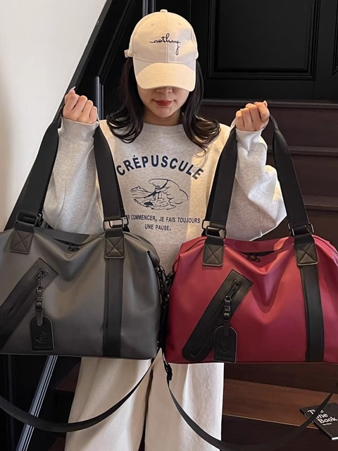ボストンバッグ 上質スタイリッシュ旅行ボストン 6色展開