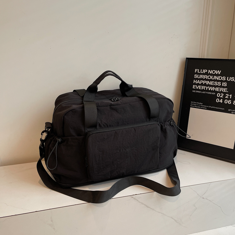 ボストンバッグ 多機能ポケット付き 旅行用ボストン 6色展開