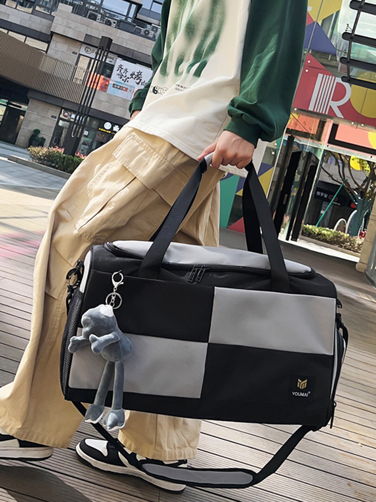 ボストンバッグ ポップデザイン 軽量 9色展開