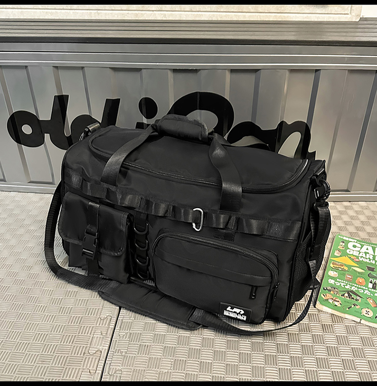 ボストンバッグ 多機能ポケット付き実用旅行バッグ