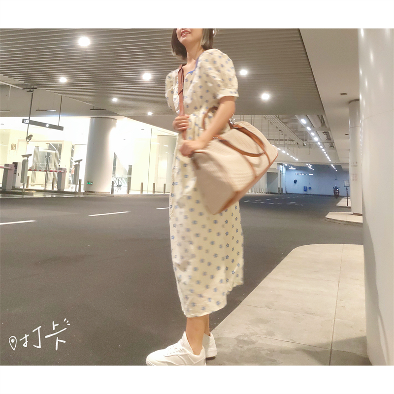 ボストンバッグ 職人編み込みリゾート旅行バッグ