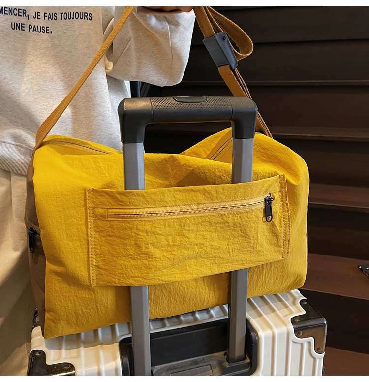バイカラー ショルダーボストン 軽量 