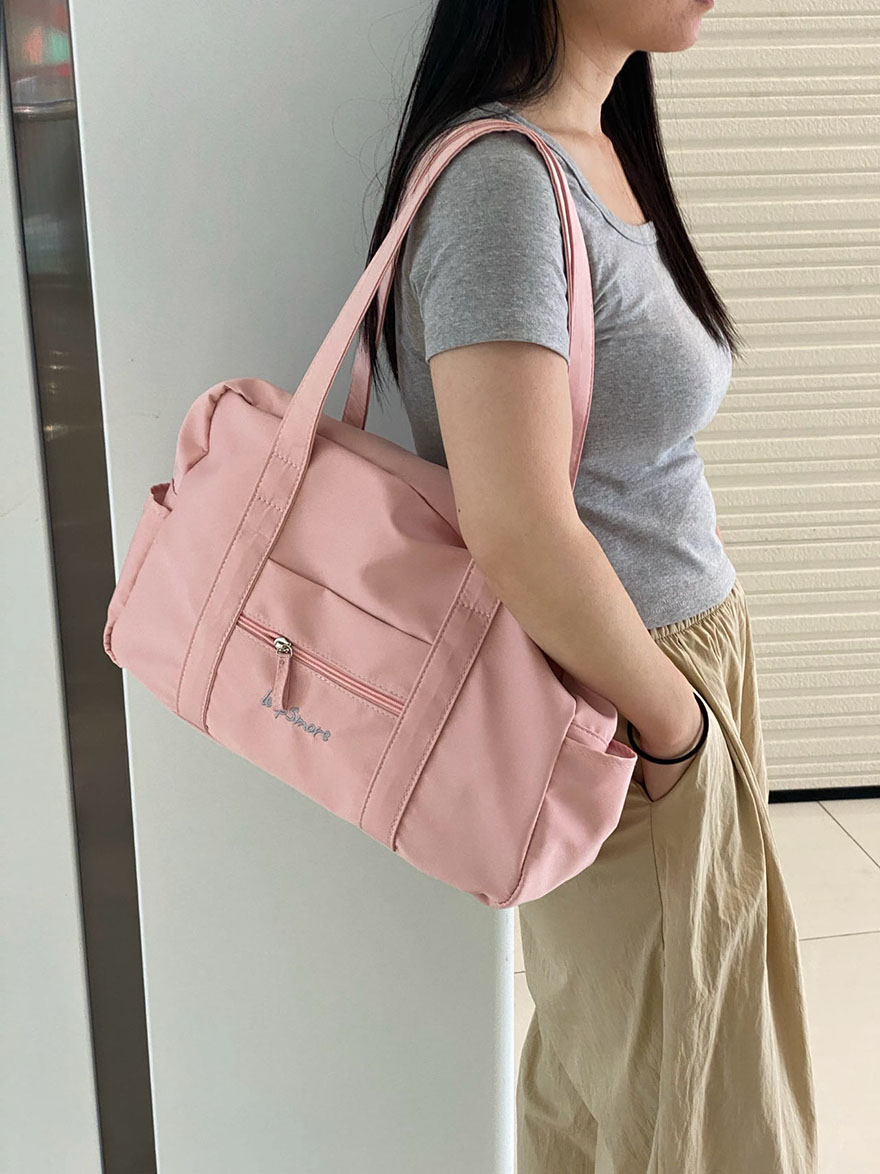 ボストンバッグ くまモチーフ 軽量旅行ボストン