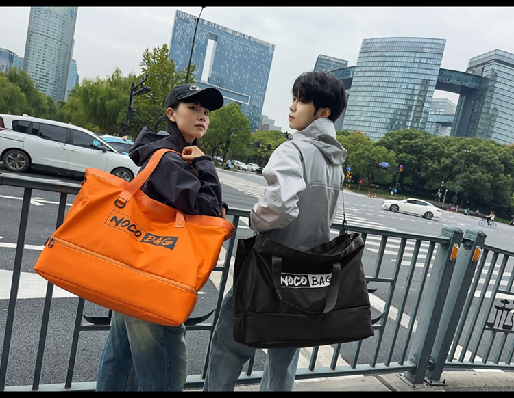 ボストンバッグ 都会派二層式ボストンバッグ