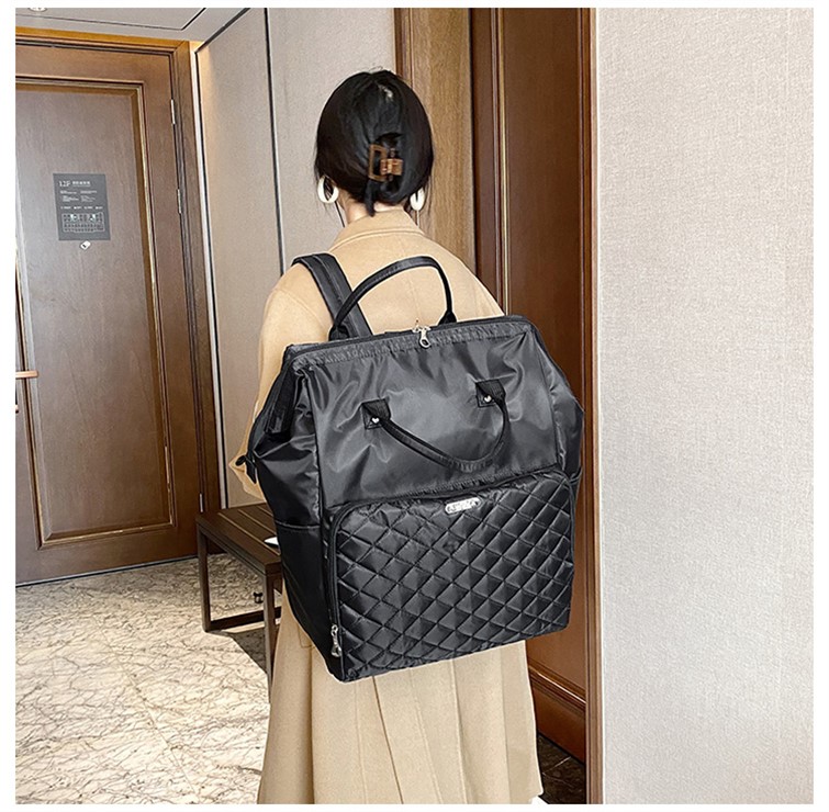 ボストンバッグ 多機能キャリー型ボストンバッグ