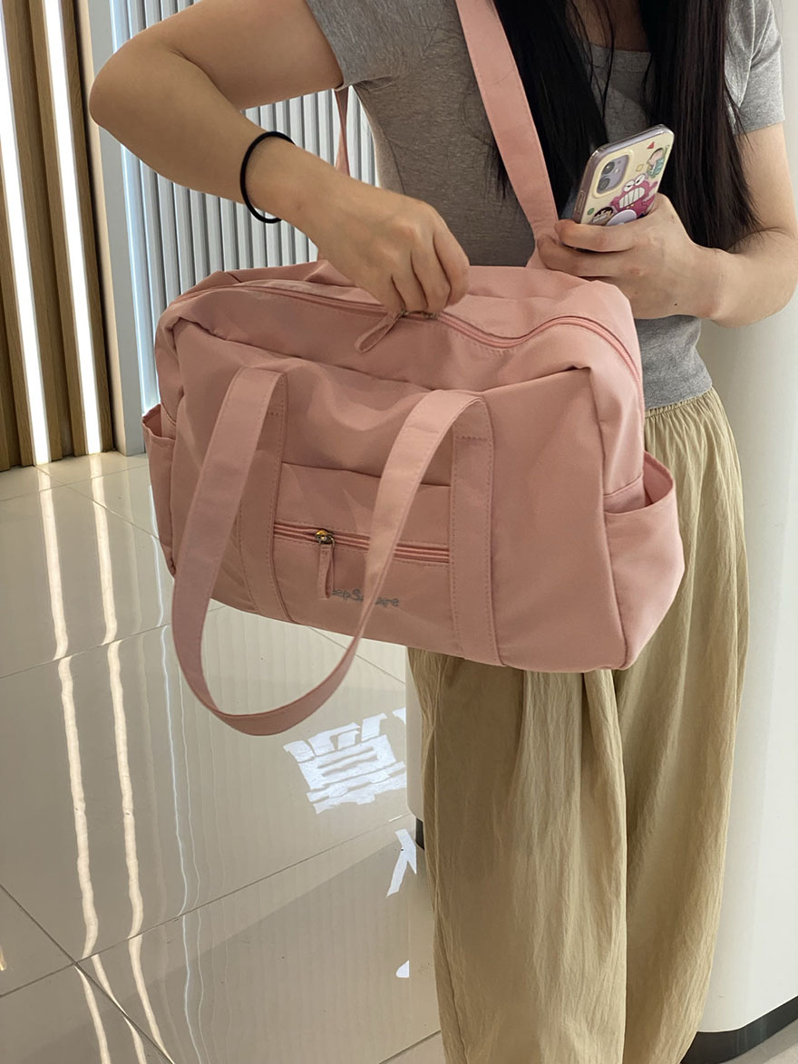 ボストンバッグ くまモチーフ 軽量旅行ボストン