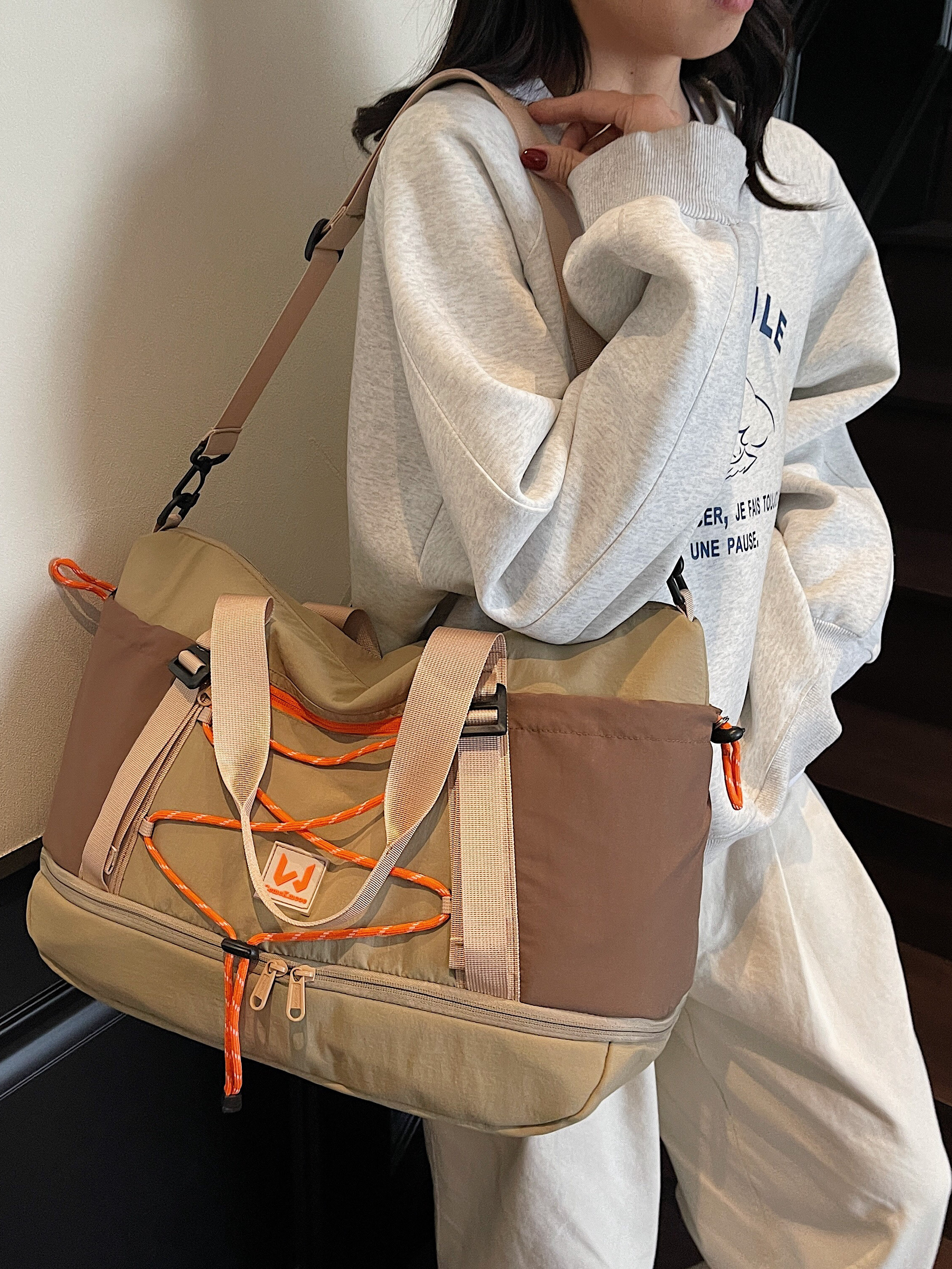 ボストンバッグ 軽量 アウトドア 3色展開