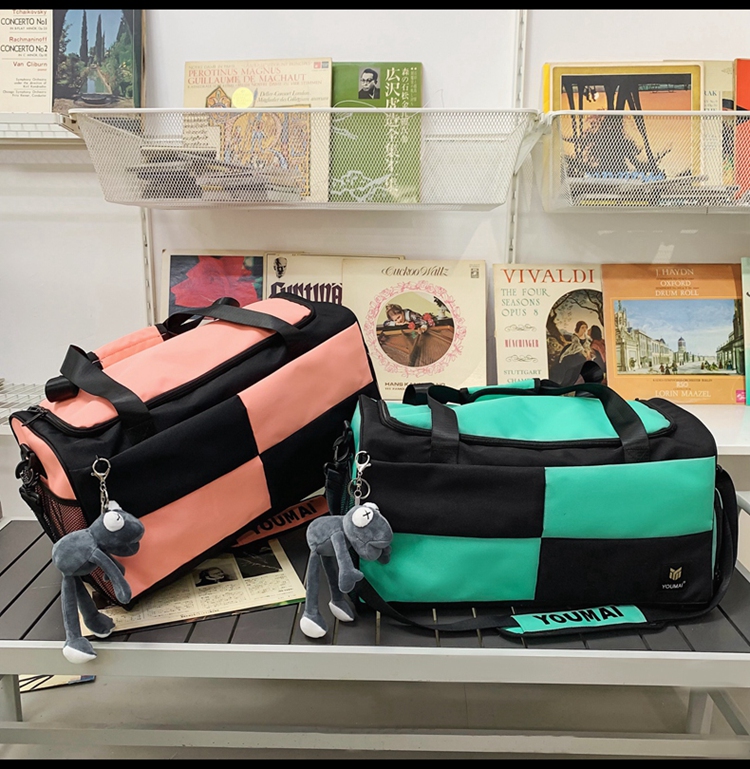 ボストンバッグ ポップデザイン 軽量 9色展開