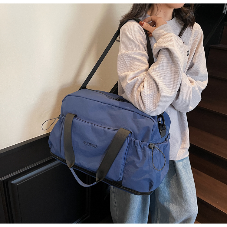 ボストンバッグ 多機能ポケット付き 旅行用ボストン 6色展開