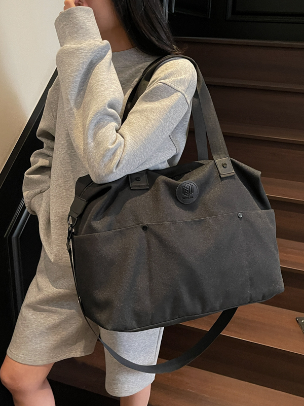ボストンバッグ シンプル 2WAY キャンバス 旅行バッグ