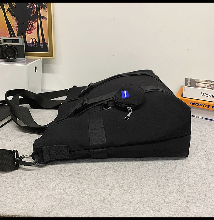 ボストンバッグ シンプル軽量ボストントート 3色展開