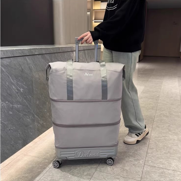 ボストンバッグ 伸縮式キャスター付き キャリーボストンバッグ