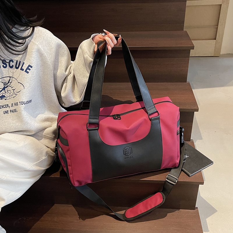 ボストンバッグ 多機能スタイリッシュ旅行ボストン