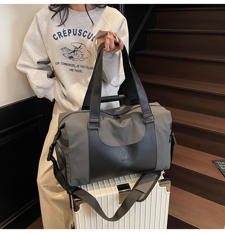 ボストンバッグ 多機能スタイリッシュ旅行ボストン