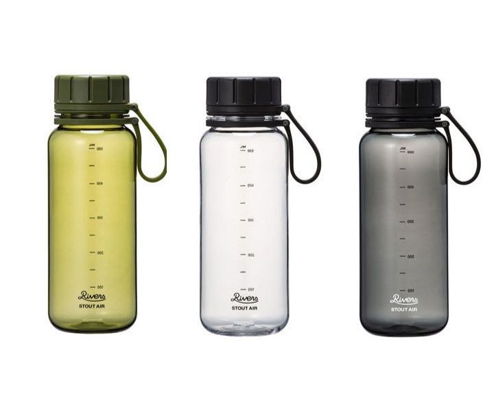 水筒 軽量プラスチック製ワイドボトル550ミリリットル