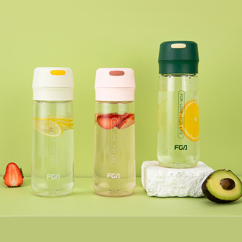 水筒 フルーツフレーバー携帯用プラスチック水筒