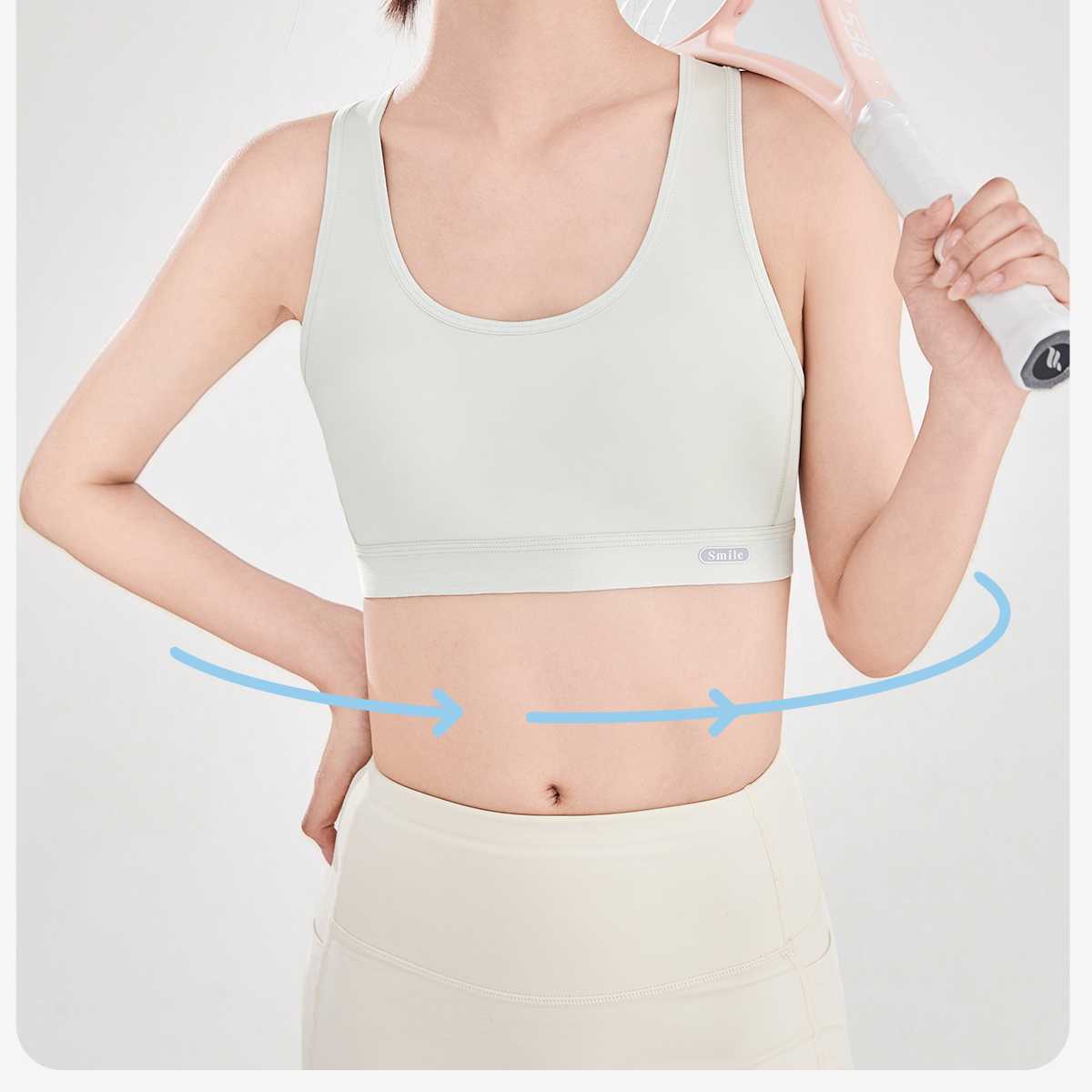 【２枚セット】中学生ブラ さわやか快適 成長期応援 スポーツブラ