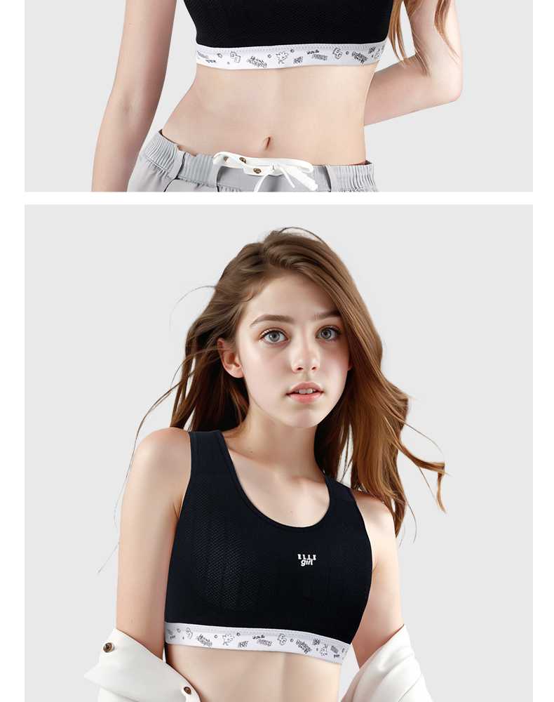 ELLE 【３枚セット】　中学生ブラ 優しさ包む成長期ブラ