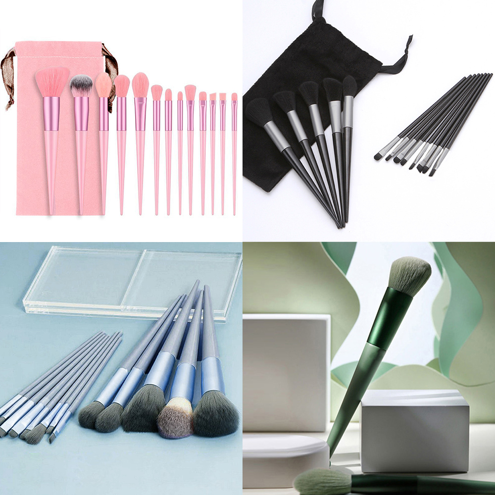 メイクブラシ 十三本セット 収納ポーチ付き