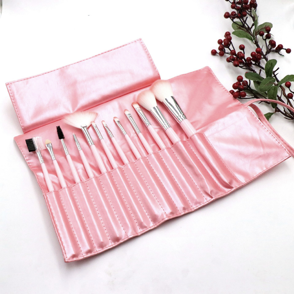 メイクブラシ 化粧筆十二本セット専用収納袋付き