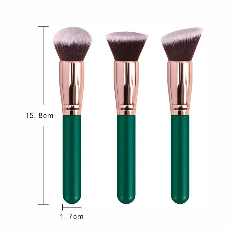 メイクブラシ プロ仕様多機能ファンデーションブラシ三本組