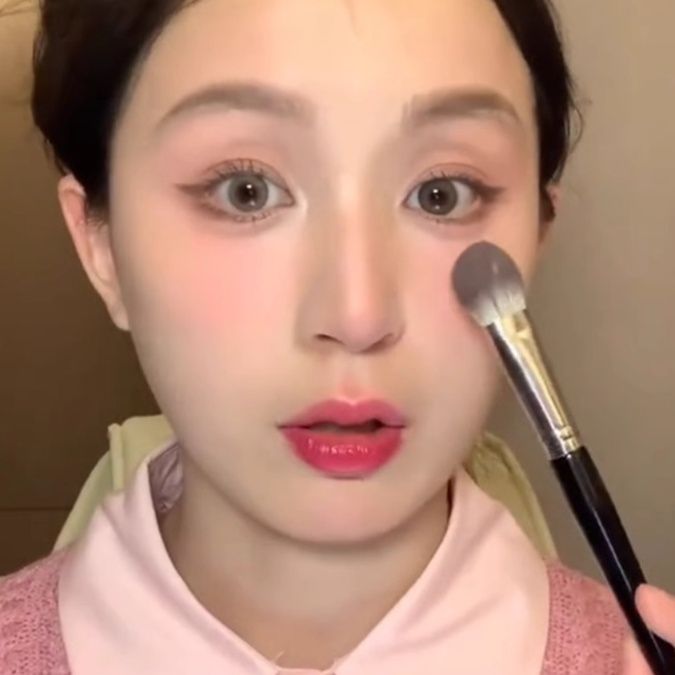 メイクブラシ チーク 極上ぼかしチークブラシ
