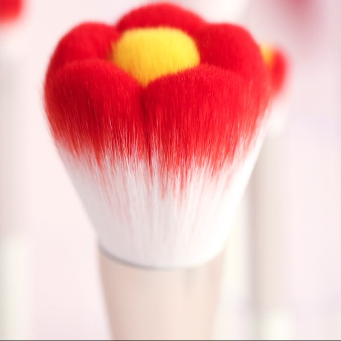 メイクブラシ セット 花咲くメイクブラシ六本セット