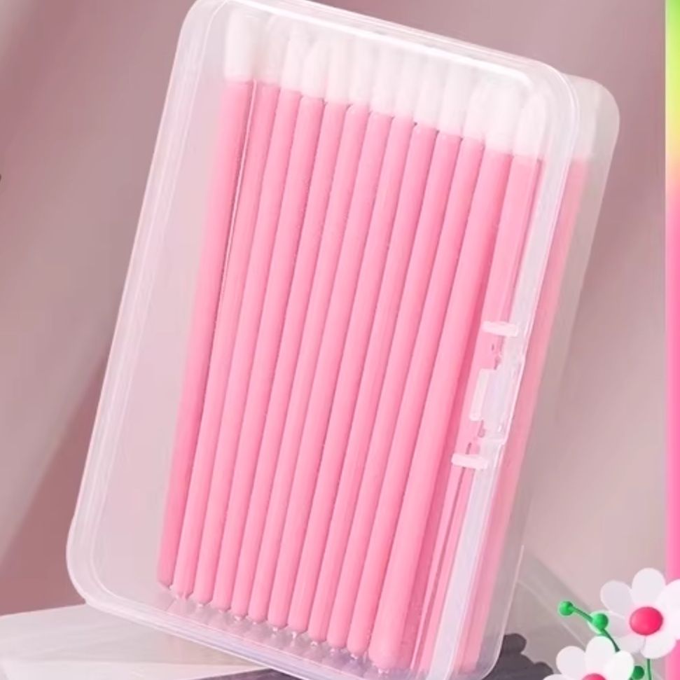 メイクブラシ 使い捨て口紅塗り専用ブラシセット
