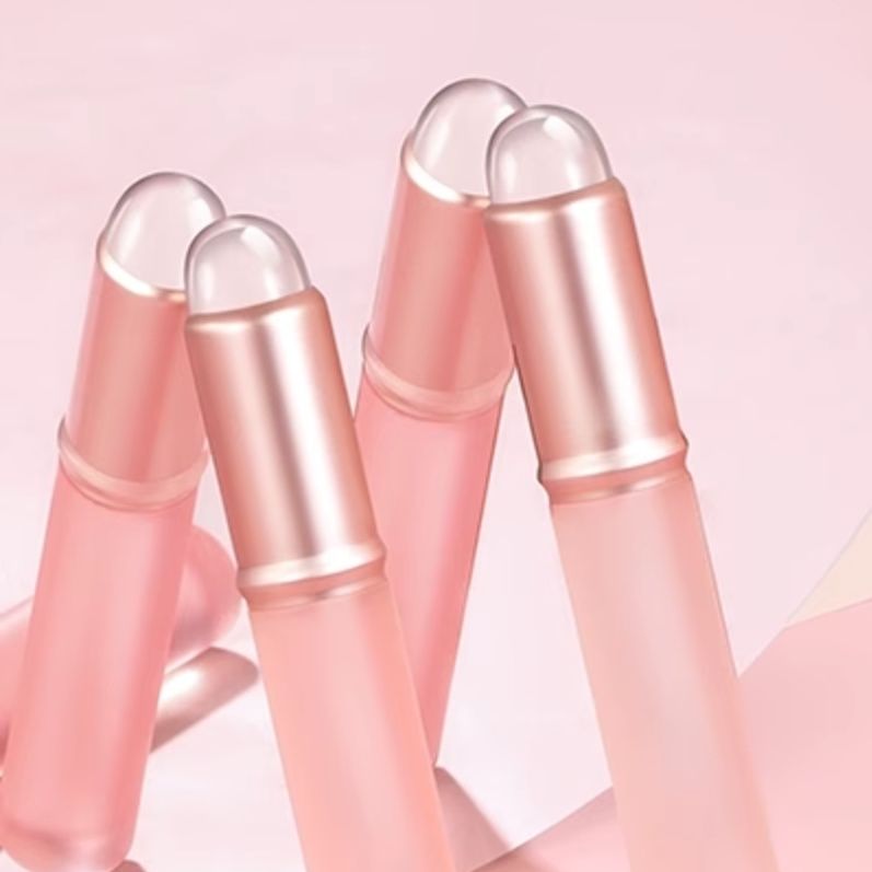メイクブラシ 水晶玉リップエッセンス