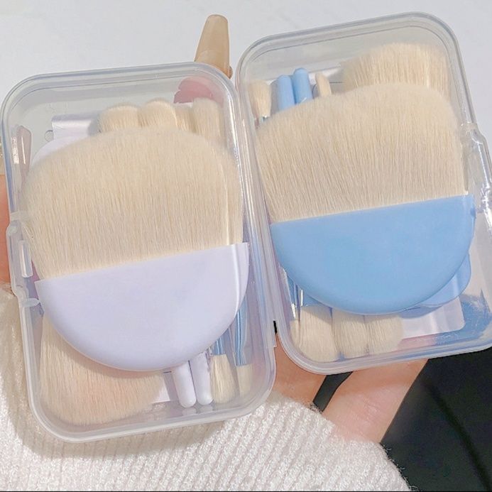 メイクブラシ ミニ携帯化粧ブラシセット