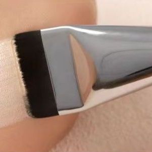 メイクブラシ プロ仕様平筆ファンデーション専用ブラシ