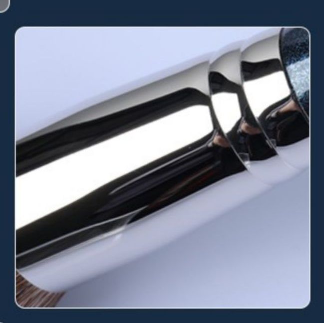 メイクブラシ プロフェッショナル平筆チークブラシ