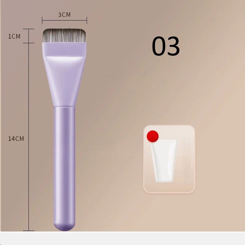 メイクブラシ プロ仕様筆型ファンデーションブラシ