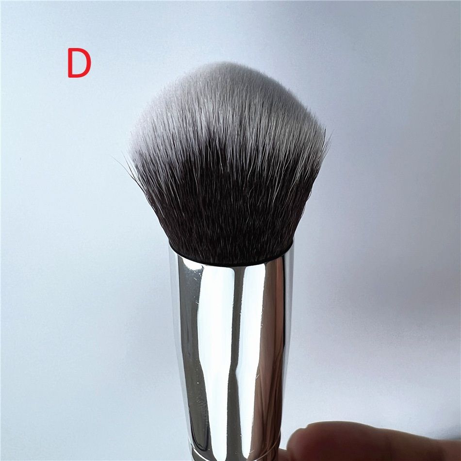 メイクブラシ 高品質人工毛平筆ファンデーション専用筆
