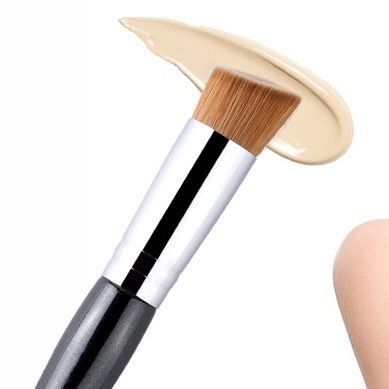 メイクブラシ プロ仕様平筆ファンデーション専用ブラシ