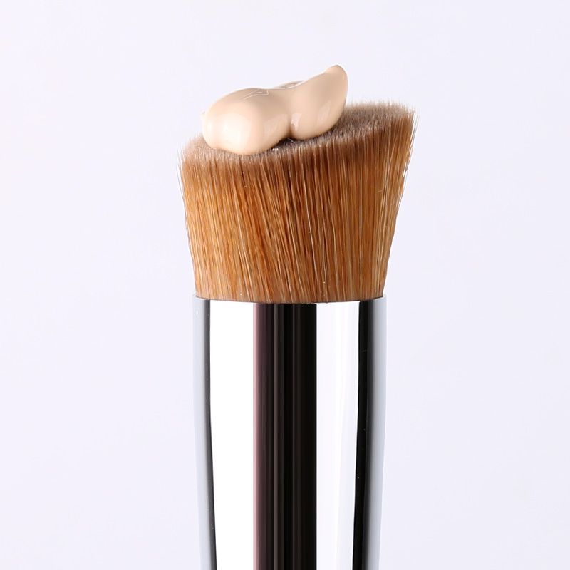 メイクブラシ プロ仕様平筆ファンデーション専用ブラシ