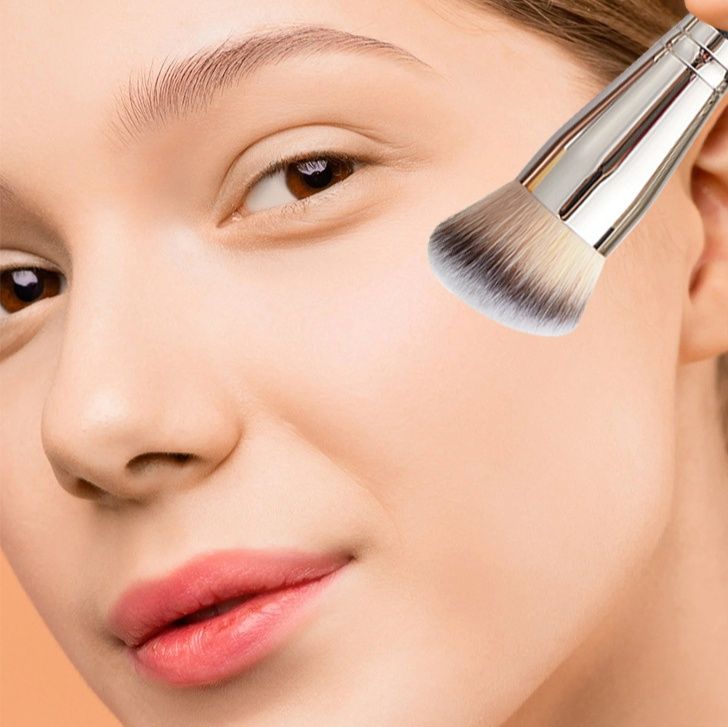 メイクブラシ プロ仕様両端コンシーラーブラシ