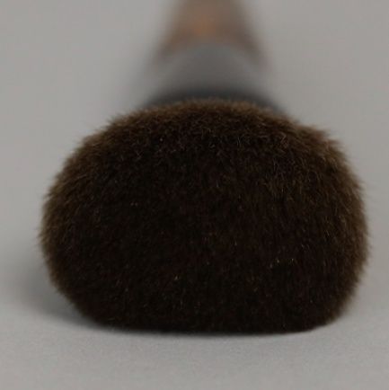 メイクブラシ 高密度天然毛ファンデーション用丸型ブラシ