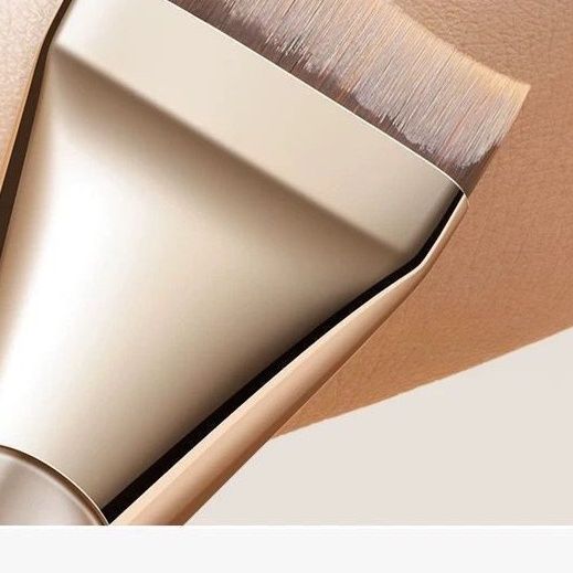 メイクブラシ プロ仕様平型コンシーラー専用ブラシ