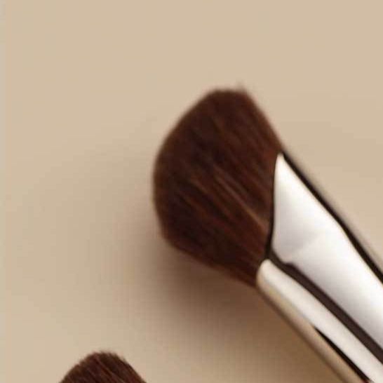 メイクブラシ プロ仕様斜めカット鼻影用コンシーラーブラシ