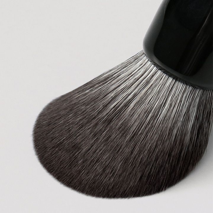 メイクブラシ 高級天然毛ふんわりチークブラシ