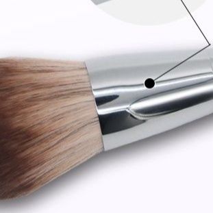 メイクブラシ プロ仕様丸型チークブラシ