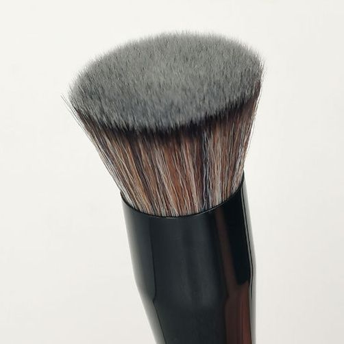 メイクブラシ プロ仕様平頭型ファンデーションブラシ
