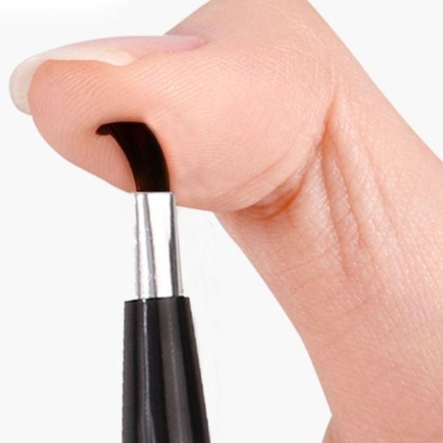 メイクブラシ 伸縮式リップブラシ 精密描画タイプ