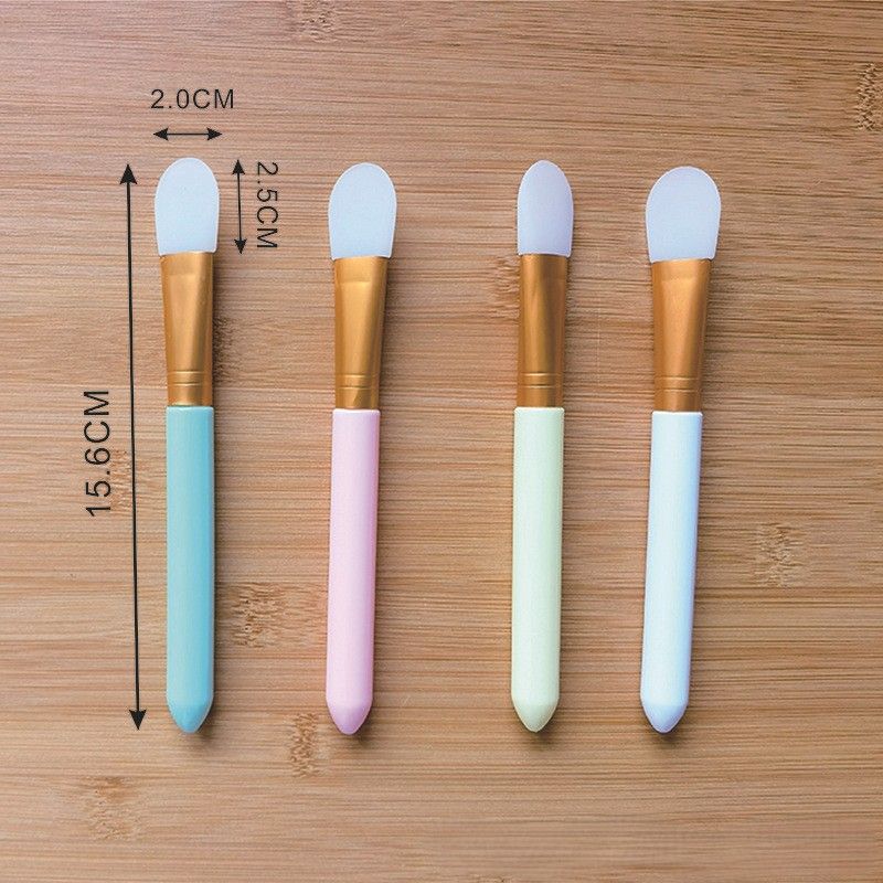 メイクブラシ 柔らか毛先のパステル調コンシーラーブラシ