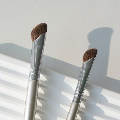 メイクブラシ 斜角鼻影専用ファンデーションブラシ