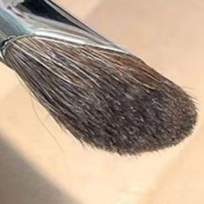 メイクブラシ 斜めカット鼻筋専用ファンデーションブラシ